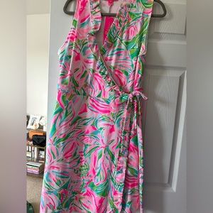 NWT XL Lilly Pulitzer! Wrap dress perfect for back to school or work
